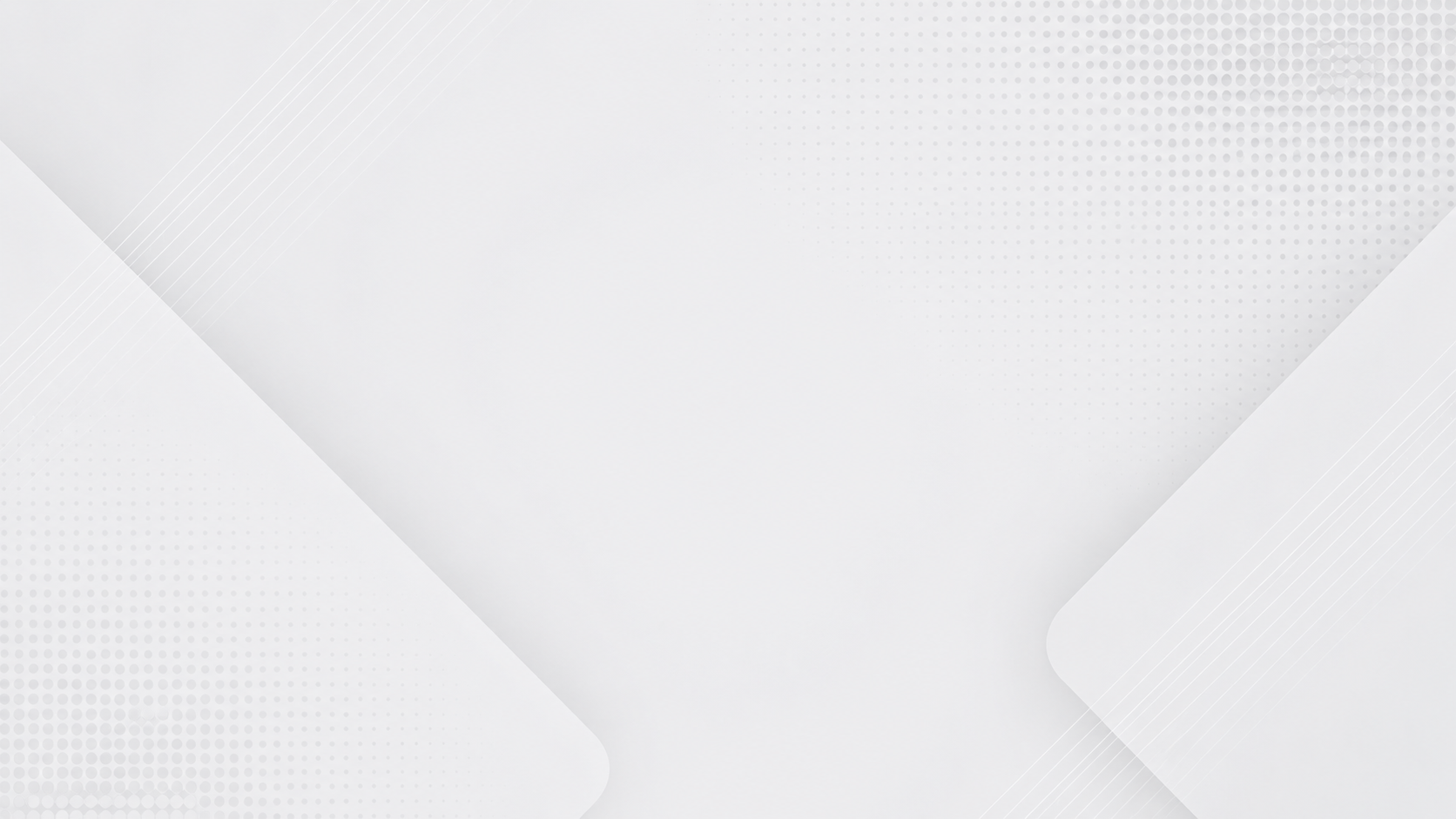 Abstract white geometric background with subtle dotted texture and soft shadows